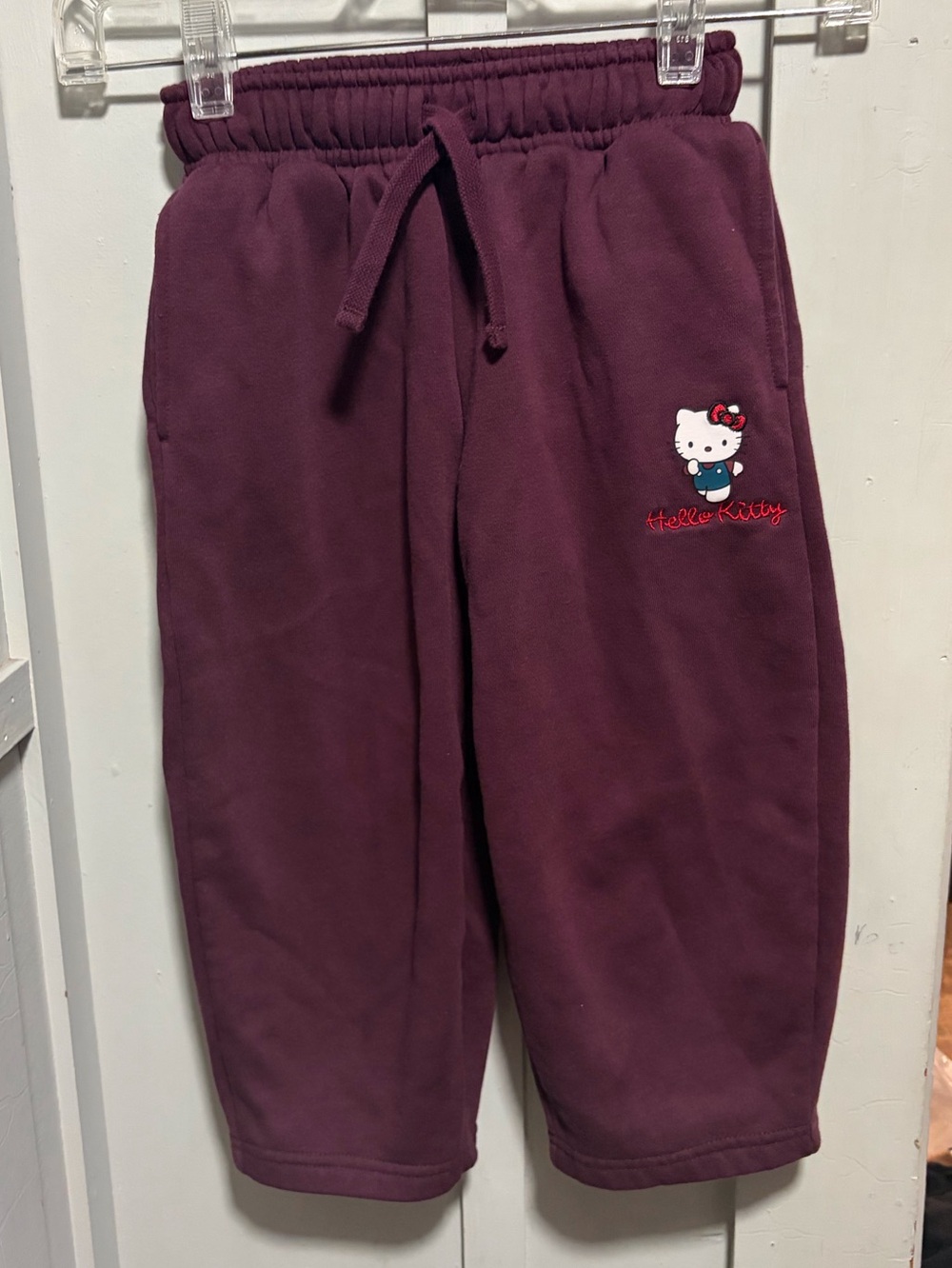 Kids hello kitty sweatpants size 3-4y